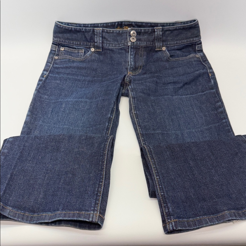Ann Taylor Dark Blue Boot Cut Jeans